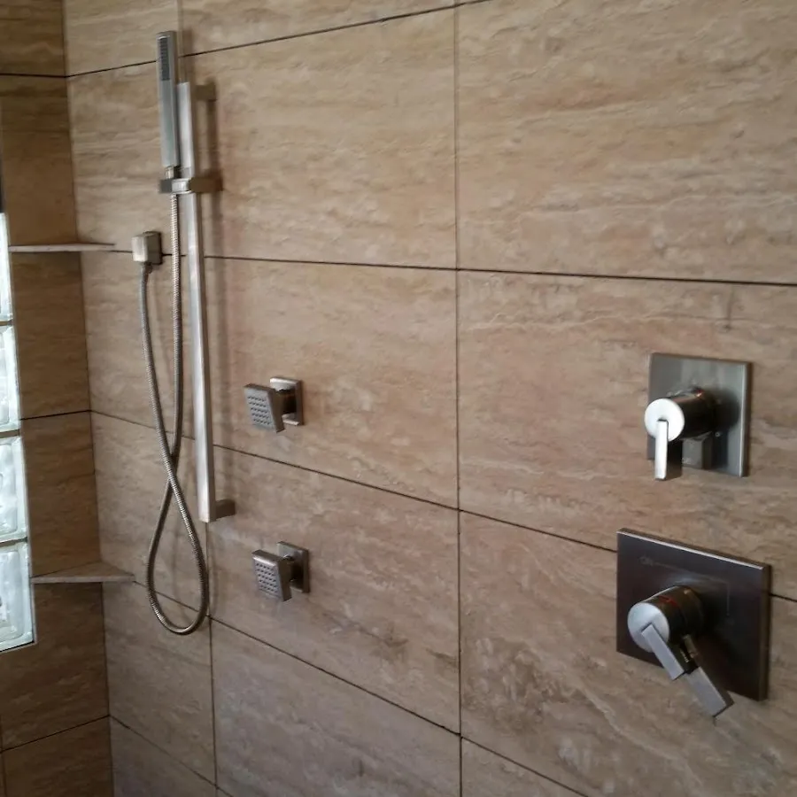 Shower fixture installation for Water Heater Replacement in Acworth
